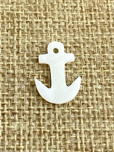 Mother of Pearl Anchor Charm