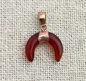 Agate Gold Plated Pendant
