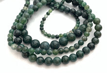 Moss Agate Bead Strand