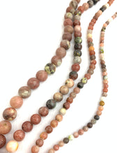Plum Jasper Bead Strand