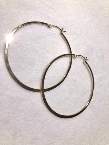 14KGF Hoop Earrings