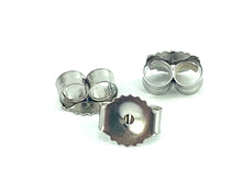 14K White Ear Nut Light, Sku#12/27/1806