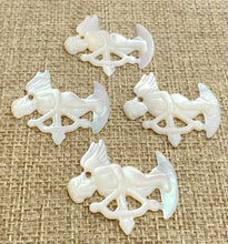 Mother of Pearl Cupid Charm
