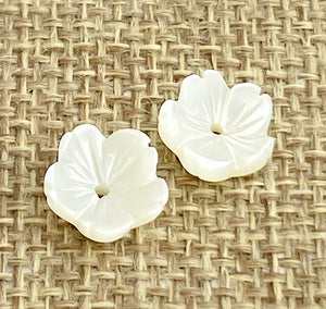 Mother of Pearl Flower Charm Sku#M71