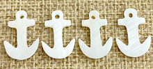 Mother of Pearl Anchor Charm