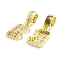 Gold Plated “K” Initial Pendant