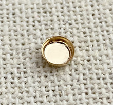 4mm GF Round Bezel Cup (1.4mm High)