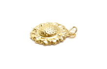 14KGF Sunflower Charm w/ Jump Ring 1797-C