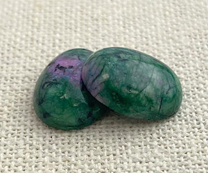 Ruby Fuchsite Oval Cabochon