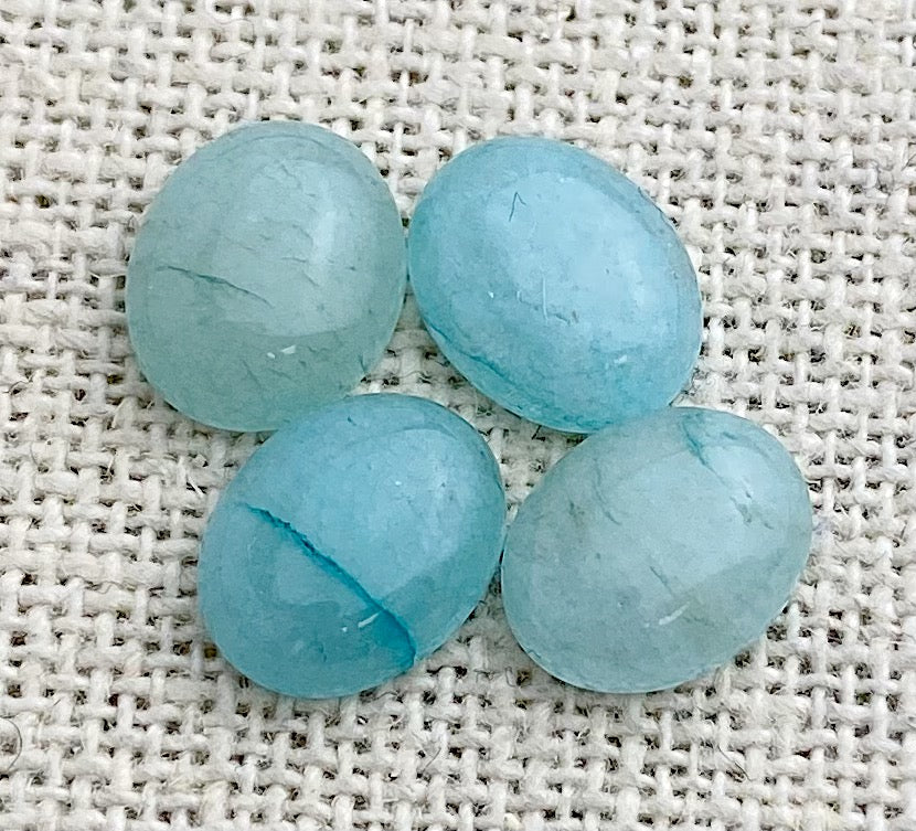 Blue Jasper Oval Cabochon