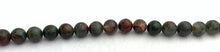 African Bloodstone Bead Strand