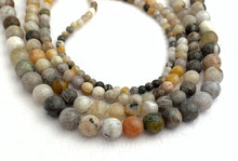 Bamboo Leaf Agate Bead Strand Sku#M2906