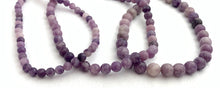 Purple Mica Bead Strand