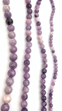 Purple Mica Bead Strand