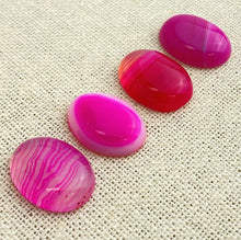 Rose Banded Agate Oval Cabochon