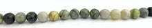 Blue & White Jade Bead Strand Sku#M2885