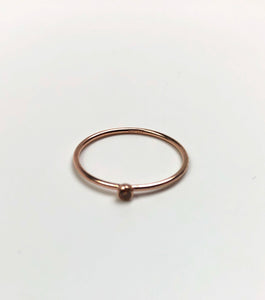 14kRGF 2mm Champagne Stacking Ring