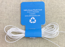 100% Recycled Ocean Plastic Cord 0.8mm