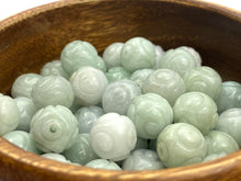 Natural Carved Jade Beads , Sku#A47