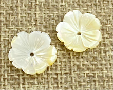 Mother of Pearl Flower Charm Sku#M80