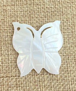 Mother of Pearl Butterfly Charm