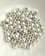 5mm Sandblast Bead w/2.2mm Hole
