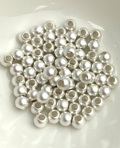5mm Sandblast Bead w/2.2mm Hole