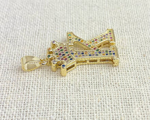 Gold Plated “K” Initial Pendant