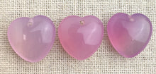 Rose Quartz Heart Charm Sku#M2196