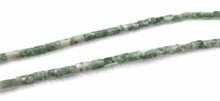 Green Dot Jasper Bead Strand
