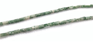 Green Dot Jasper Bead Strand