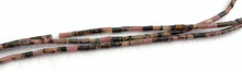 Black Vein Rhodochrosite Bead Strand Sku#M2768