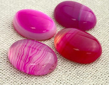 Rose Banded Agate Oval Cabochon