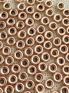 Rose Gold Filled Rondelle 4.0x2.1mm (1.2mm Hole)