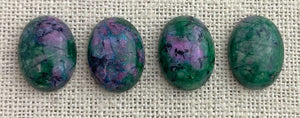 Ruby Fuchsite Oval Cabochon