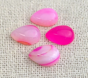 Rose Banded Agate Cabochon