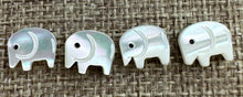 Mother of Pearl Elephant Beads Sku#M498
