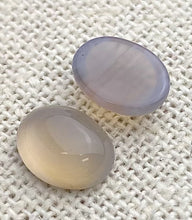 Gray Agate Oval Cabochon