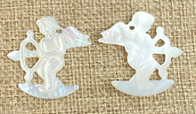 Mother of Pearl Cupid Charm
