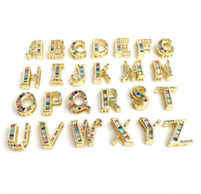 14k Gold Plated Initial Charms