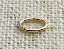 14k GF Oval Jump Ring 19ga 0.89x4.9x7.6mm