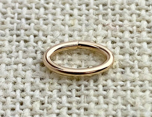 14k GF Oval Jump Ring 19ga 0.89x4.9x7.6mm