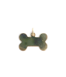 14KGF Dog Bone Charm 2515-C