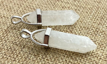 Crystal Quartz Silver plated Pendant