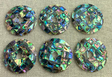 Abalone Circle Charm