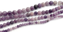 Purple Mica Bead Strand