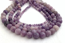Purple Mica Bead Strand