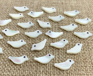 Mother of Pearl Bird Beads Sku#M495