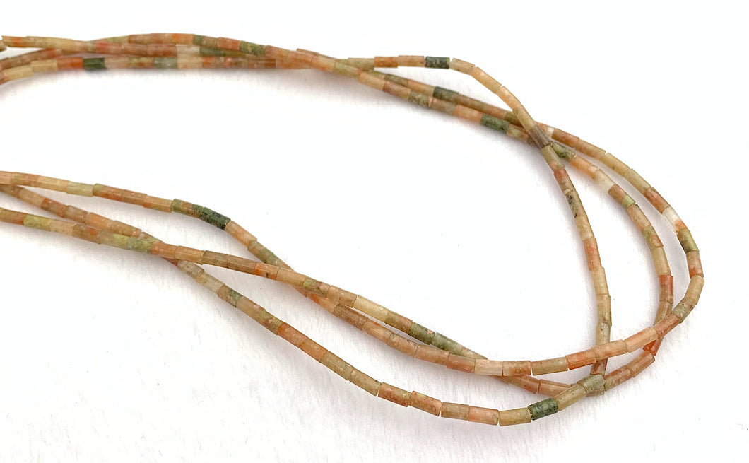 Unakite Bead Strand