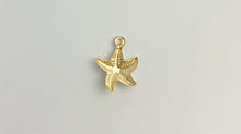 14k Gold Filled Starfish Charm